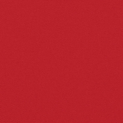 Infällbar sidomarkis röd 100x1000 cm