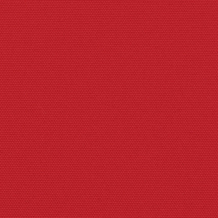 Infällbar sidomarkis röd 120x1000 cm