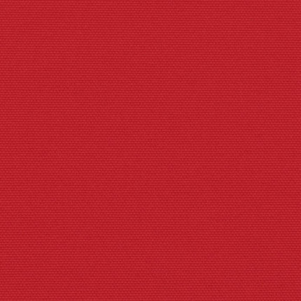Infällbar sidomarkis röd 180x1200 cm