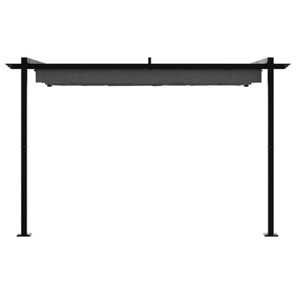Paviljong 300 x 300 x 200 cm Antracit Polyester