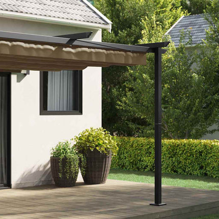 Paviljong 300 x 300 x 200 cm Taupe Polyester
