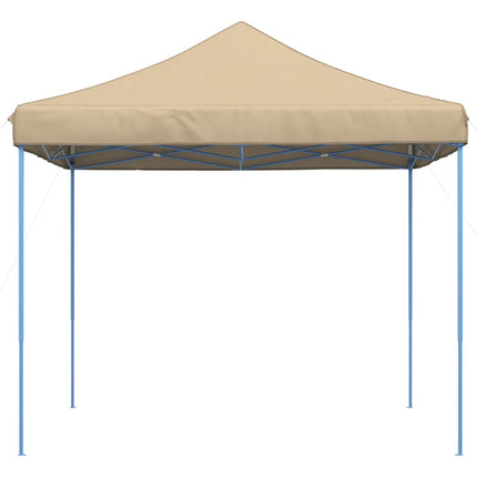 Pop-Up hopfällbart partytält 292x292x315 cm beige