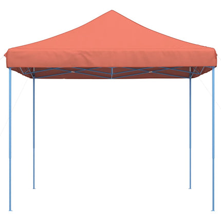 Pop-Up hopfällbart partytält 292x292x315 cm terrakotta