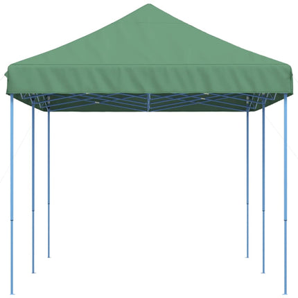 Pop-Up hopfällbart partytält 580x292x315 cm grön