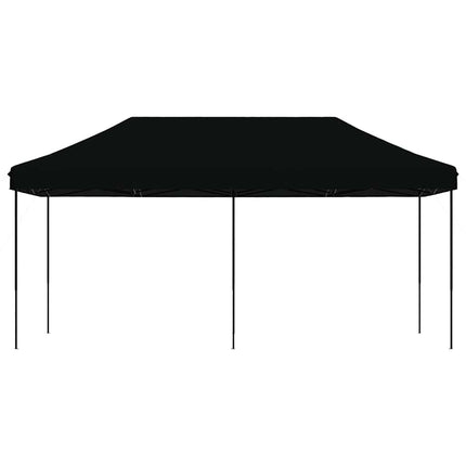 Pop-Up hopfällbart partytält 580x292x315 cm svart