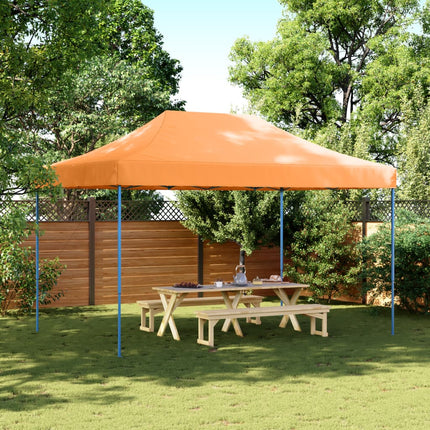 Pop-Up hopfällbart partytält 292x292x315 cm orange