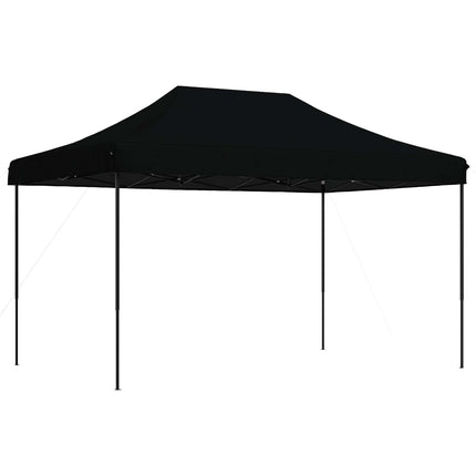Pop-Up hopfällbart partytält 440x292x315 cm svart