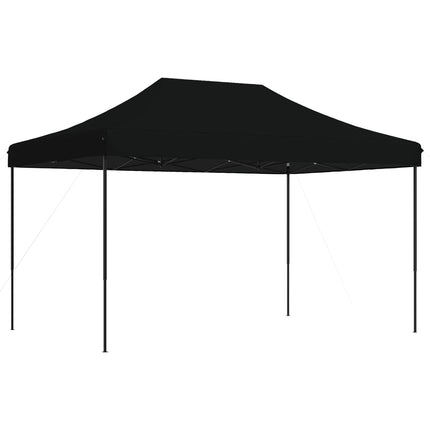 Pop-Up hopfällbart partytält 440x292x315 cm svart