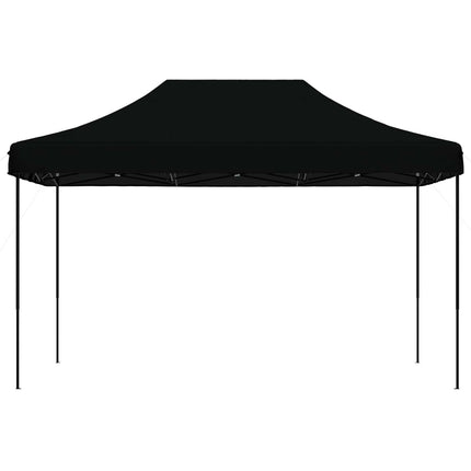 Pop-Up hopfällbart partytält 440x292x315 cm svart