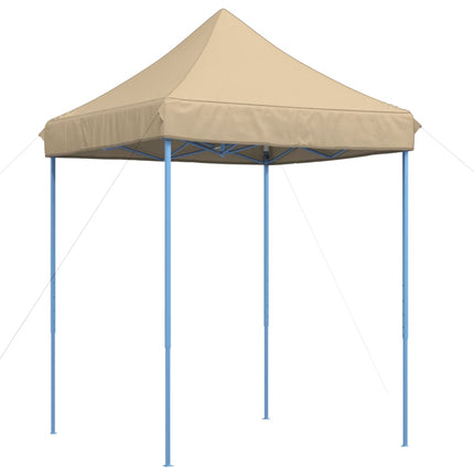 Pop-Up hopfällbart partytält 200x200x306 cm beige
