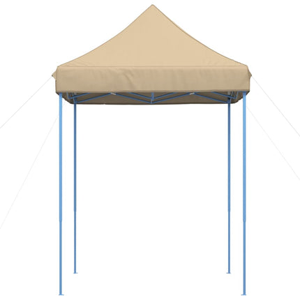 Pop-Up hopfällbart partytält 200x200x306 cm beige