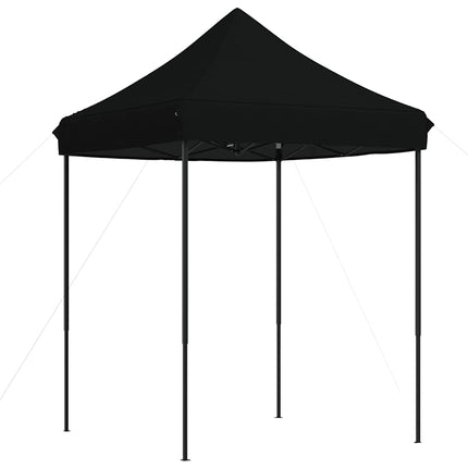 Pop-Up hopfällbart partytält 200x200x306 cm svart