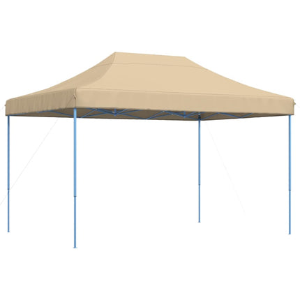 Pop-Up hopfällbart partytält 410x279x315 cm beige