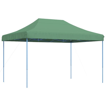Pop-Up hopfällbart partytält 410x279x315 cm grön