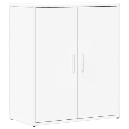 Skänk vit 60x31x70 cm konstruerat trä
