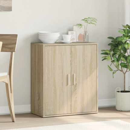 Skänk sonoma-ek 60x31x70 cm konstruerat trä
