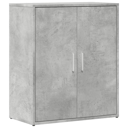 Skänk betonggrå 60x31x70 cm konstruerat trä