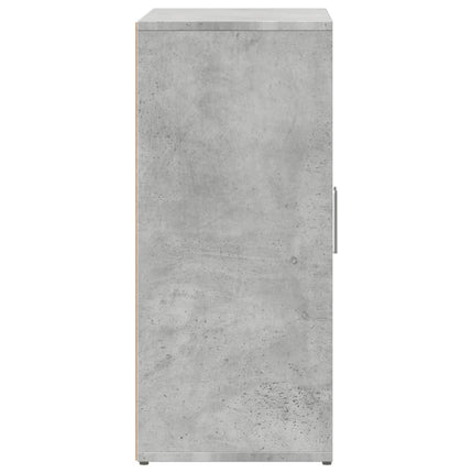 Skänk betonggrå 60x31x70 cm konstruerat trä
