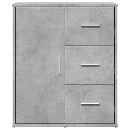 Skänk betonggrå 60x31x70 cm konstruerat trä