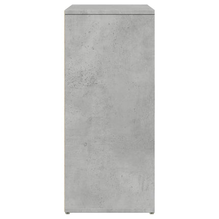 Skänk betonggrå 60x31x70 cm konstruerat trä