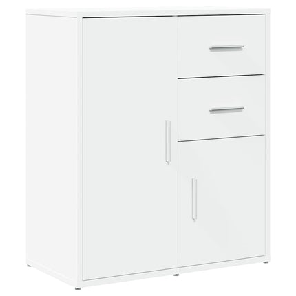 Skänk vit 60x31x70 cm konstruerat trä