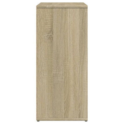 Skänk sonoma-ek 60x31x70 cm konstruerat trä