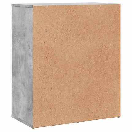 Skänk betonggrå 60x31x70 cm konstruerat trä