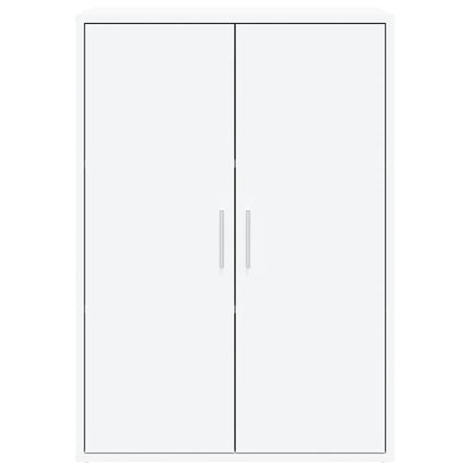 Skänk vit 60x31x84 cm konstruerat trä