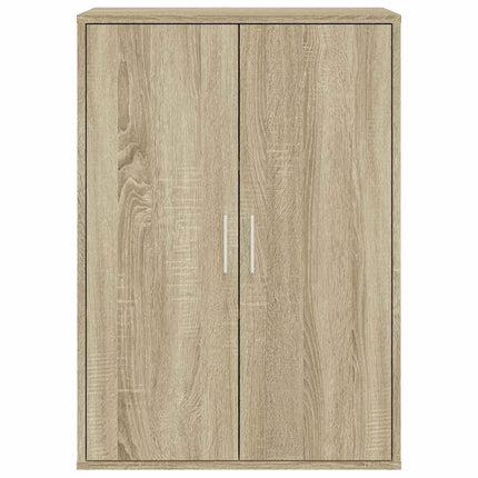 Skänk sonoma-ek 60x31x84 cm konstruerat trä