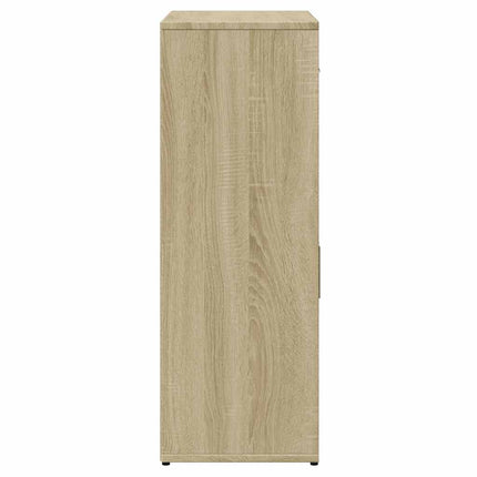 Skänk sonoma-ek 60x30x84 cm konstruerat trä