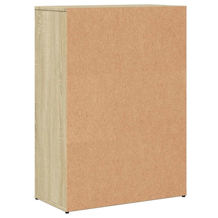 Skänk sonoma-ek 60x30x84 cm konstruerat trä