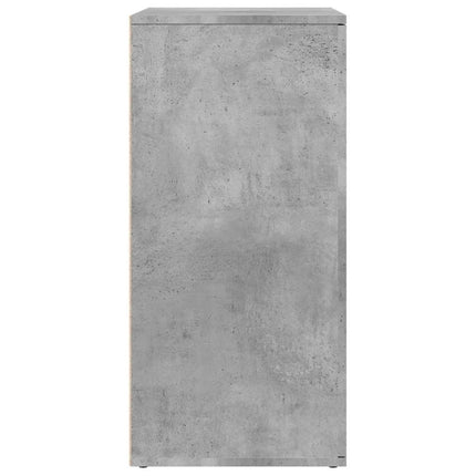 Skänk betonggrå 79x38x80 cm konstruerat trä
