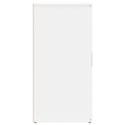 Skänk vit 59x39x80 cm konstruerat trä