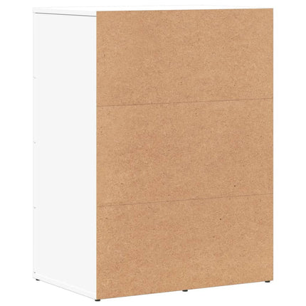 Skänk vit 59x39x80 cm konstruerat trä