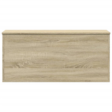 Förvaringslåda sonoma-ek 100x42x46 cm konstruerat trä