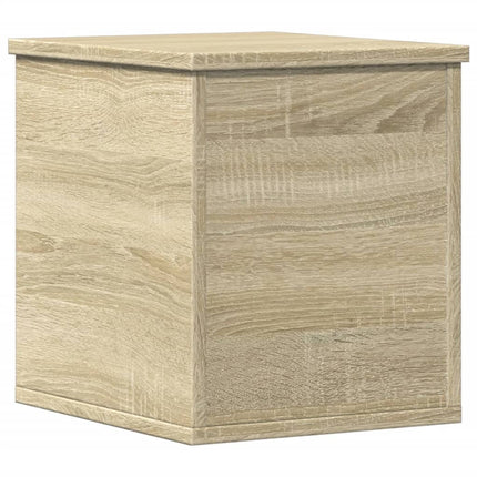 Förvaringslåda sonoma-ek 30x35x35 cm konstruerat trä