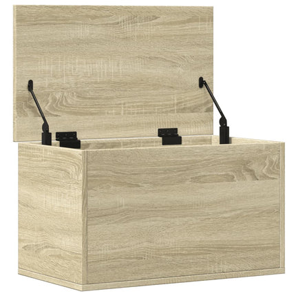 Förvaringslåda sonoma-ek 60x35x35 cm konstruerat trä