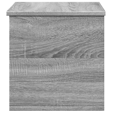 Förvaringslåda grå sonoma 60x35x35 cm konstruerat trä