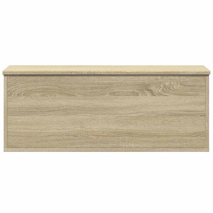 Förvaringslåda sonoma-ek 90x35x35 cm konstruerat trä