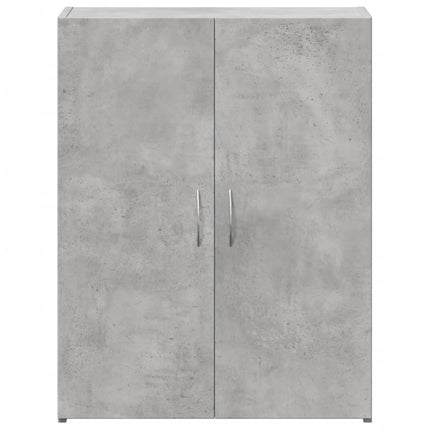 Dokumentskåp betonggrå 60x32x77,5 cm konstruerat trä