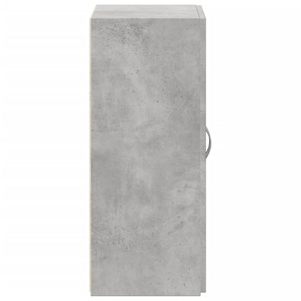 Dokumentskåp betonggrå 60x32x77,5 cm konstruerat trä