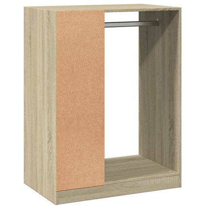 Garderob sonoma-ek 77x48x102 cm konstruerat trä