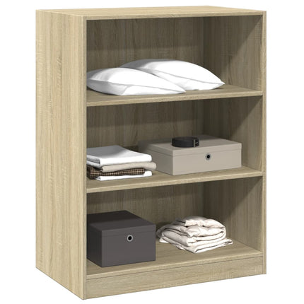 Garderob sonoma-ek 77x48x102 cm konstruerat trä