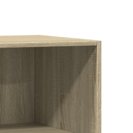 Garderob sonoma-ek 77x48x102 cm konstruerat trä