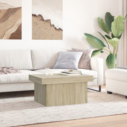 Soffbord sonoma-ek 100x55x40 cm konstruerat trä