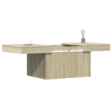 Soffbord sonoma-ek 100x55x40 cm konstruerat trä