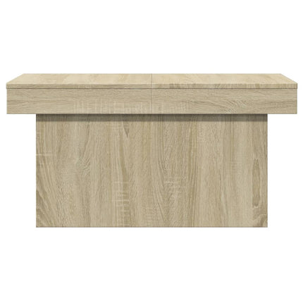 Soffbord sonoma-ek 100x55x40 cm konstruerat trä