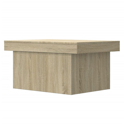 Soffbord sonoma-ek 100x55x40 cm konstruerat trä