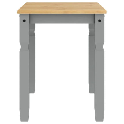 Matbord Corona grå 112x60x75 cm massiv furu