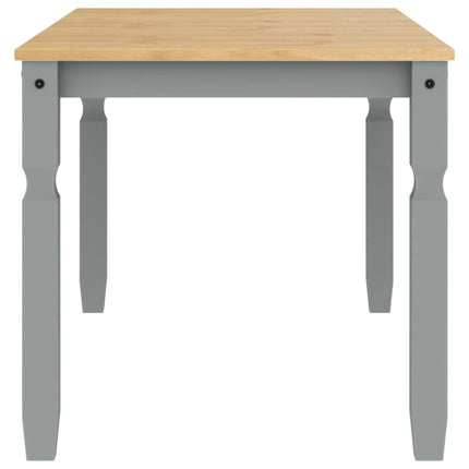 Matbord Corona grå 160x80x75 cm massiv furu